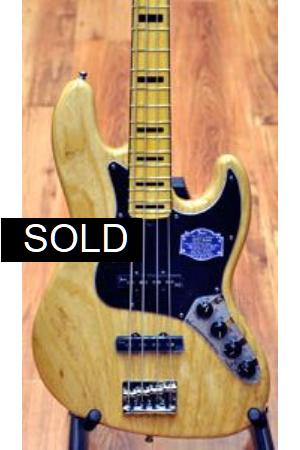Fender American Deluxe Jazz Bass IV Natural-Maple